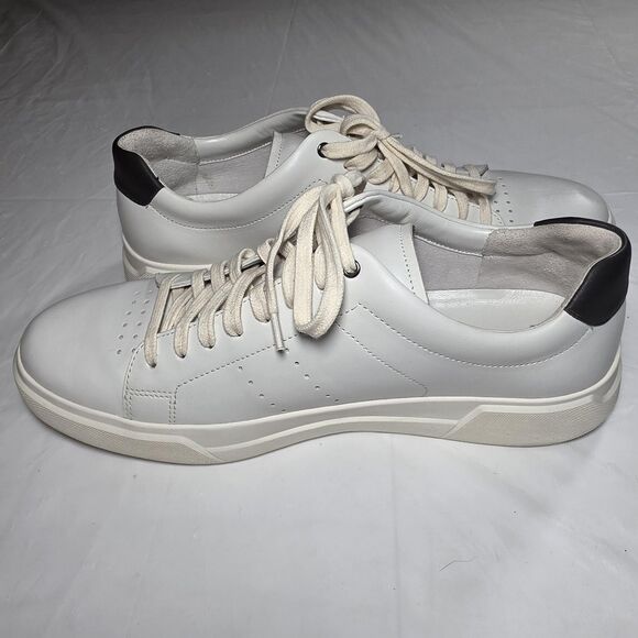 Vince Leather Shoes Mens Size 10 White Low Top Casual Comfort Sneakers main image 4